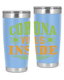 coronavirus inside Style 2#- corona virus- Tumbler