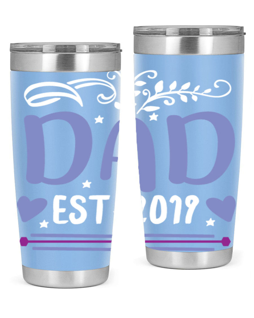 dad est 100#- fathers day- Tumbler