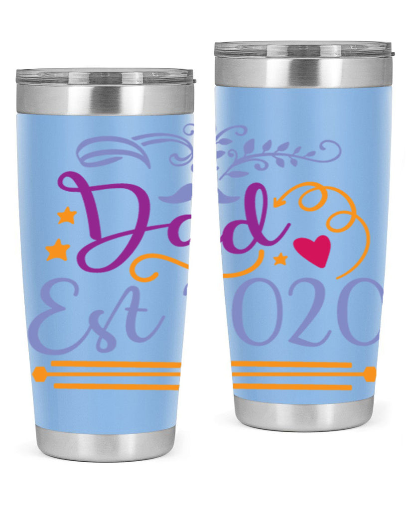 dad est 97#- fathers day- Tumbler