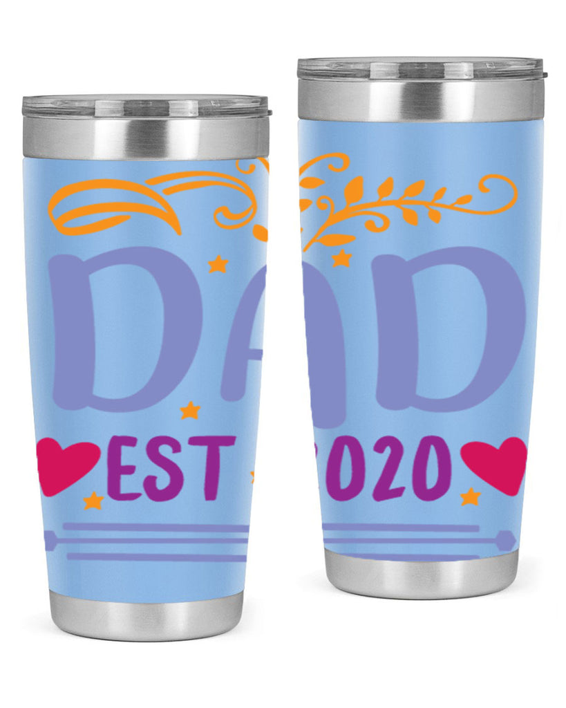 dad est 98#- fathers day- Tumbler