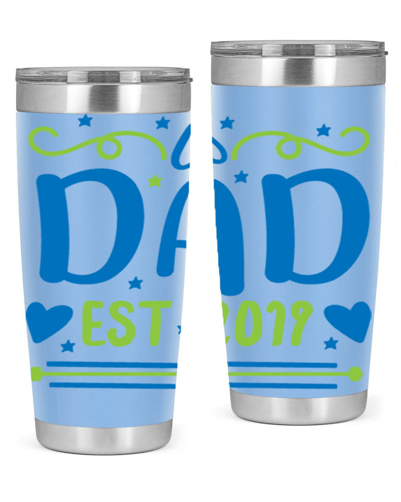 dad est 99#- fathers day- Tumbler