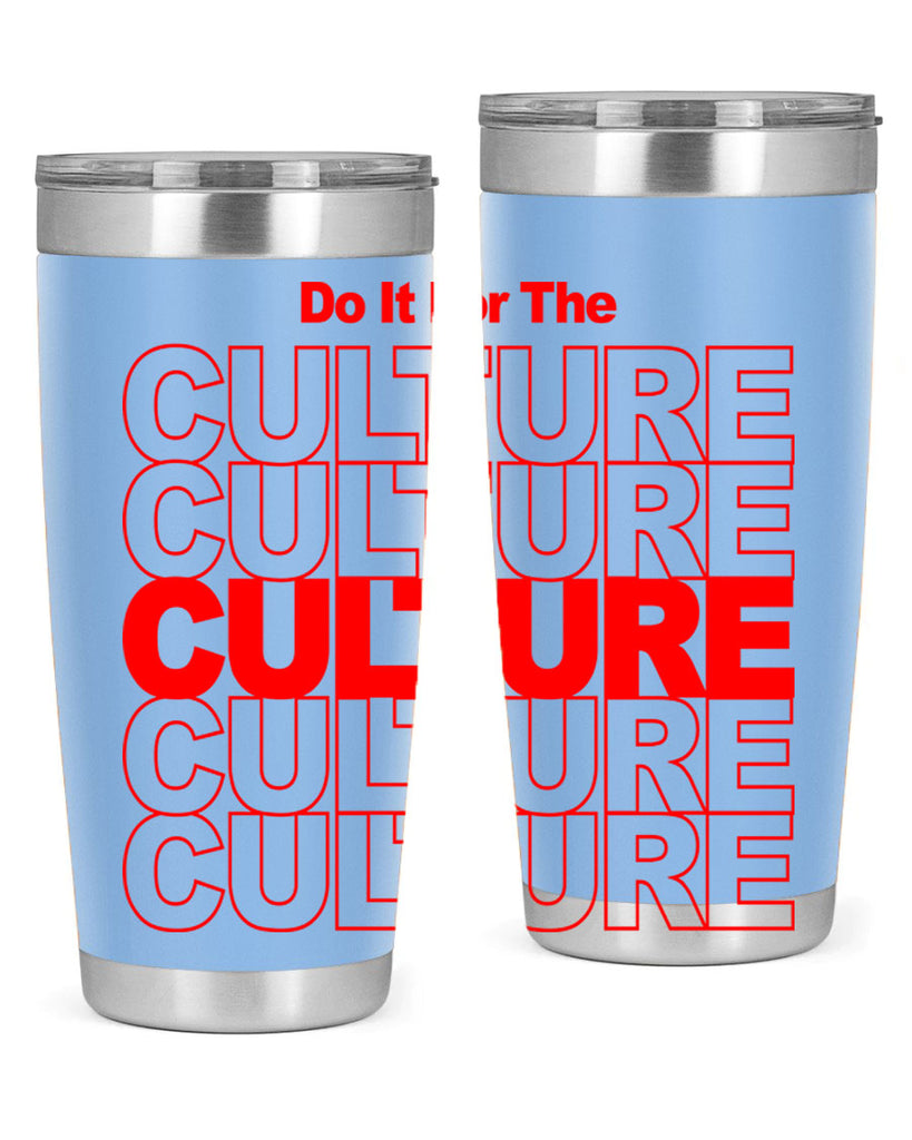 do it for the culture 170#- black words phrases- Cotton Tank