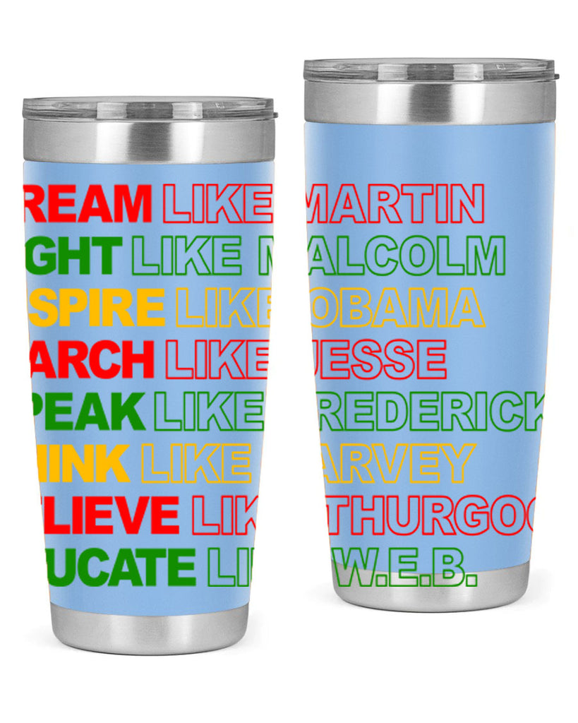 dream like martin 165#- black words phrases- Cotton Tank