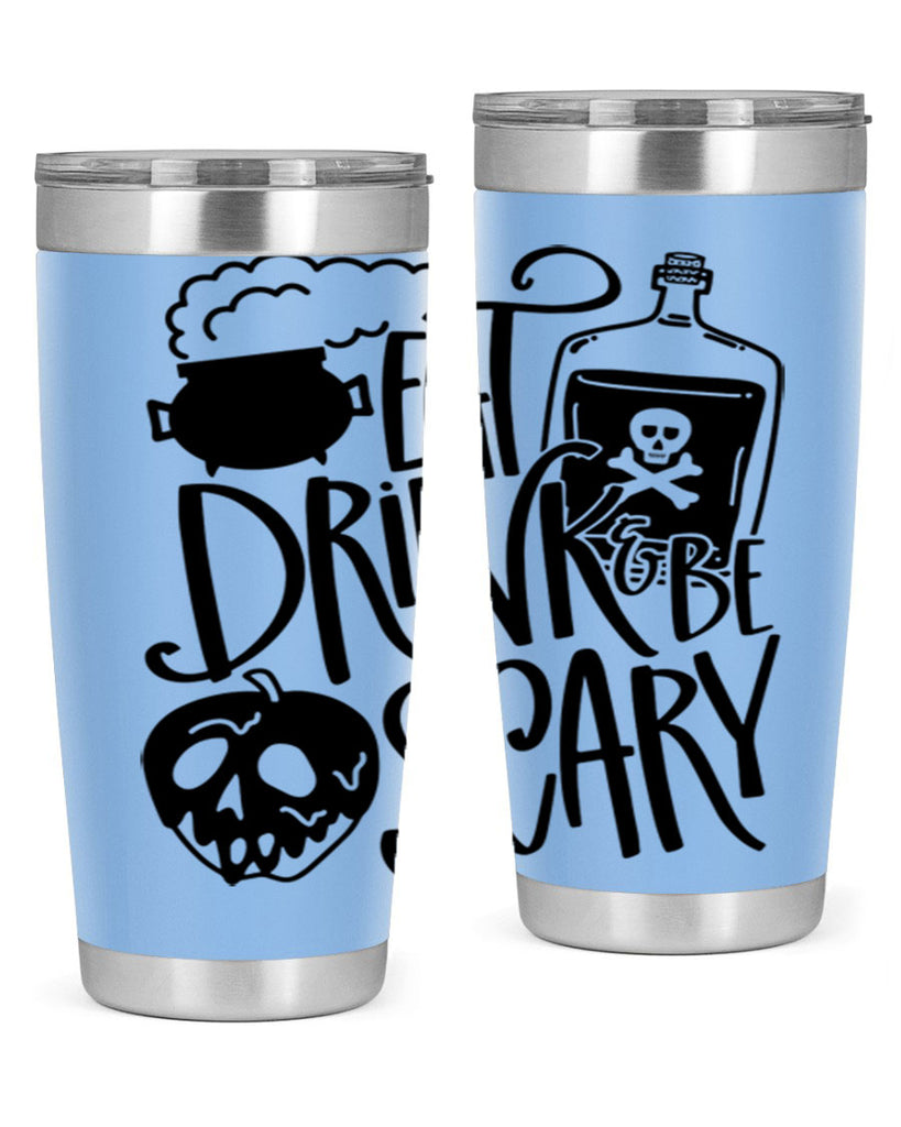 eat drink be scary 78#- halloween- Tumbler