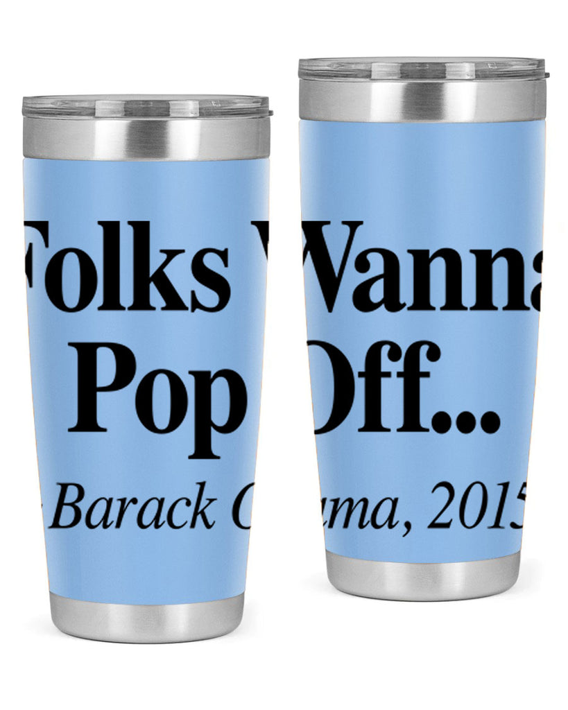 folks wanna pop off 151#- black words phrases- Cotton Tank
