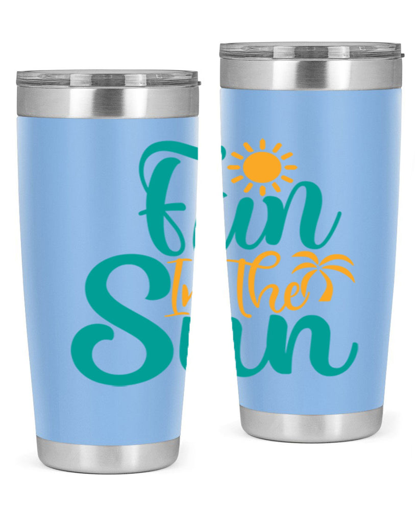 fun in the sun Style 104#- summer- Tumbler