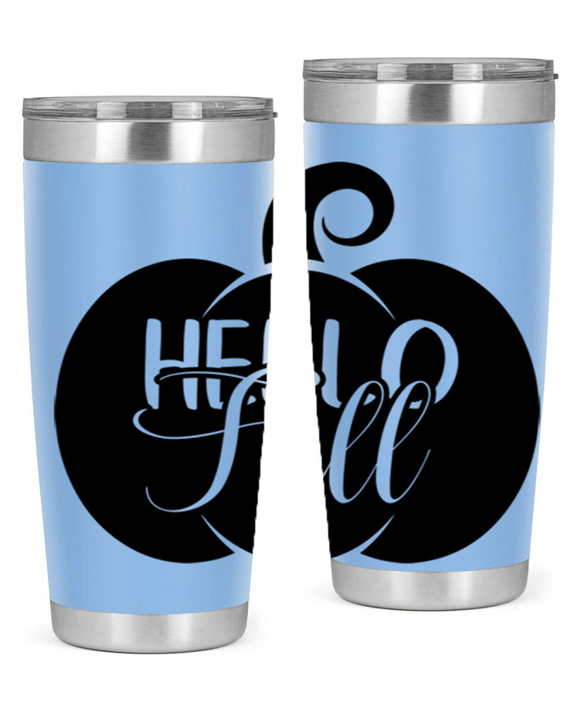 hello fall 275#- fall- Tumbler