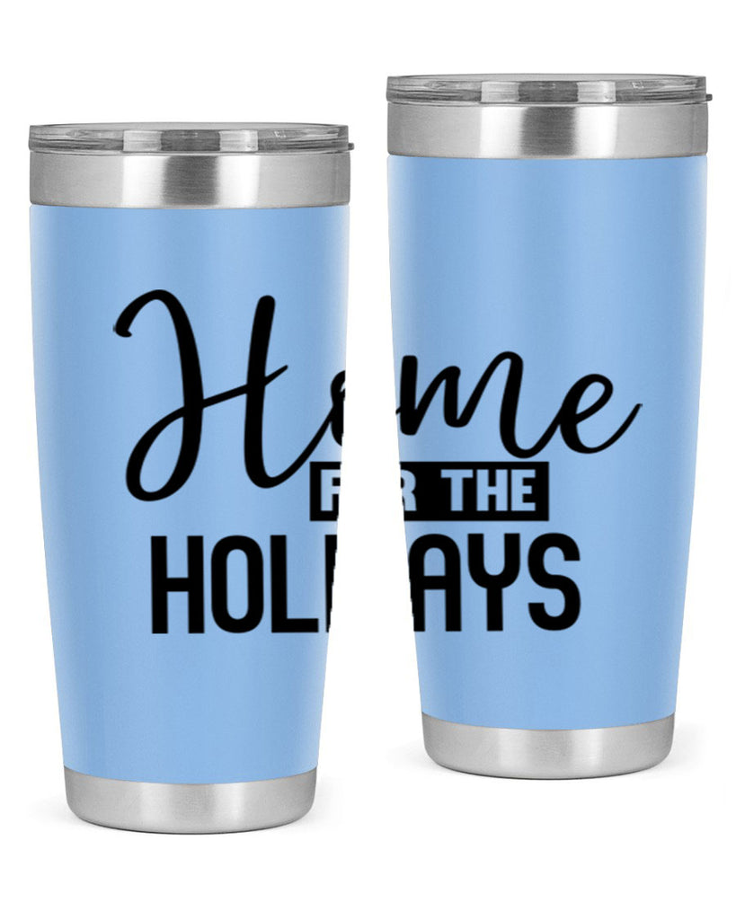 home for the holidays 194#- winter- Tumbler