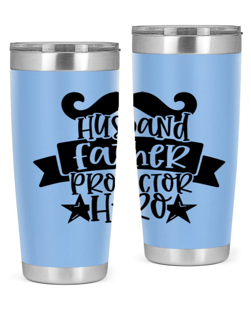 husband father protector hero 46#- fathers day- Tumbler