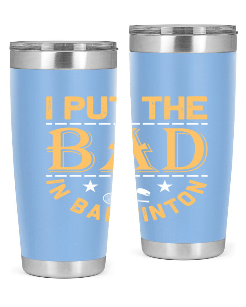 i 1056#- badminton- Tumbler