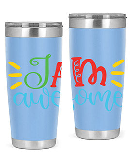 i am awesome Style 18#- autism- Tumbler