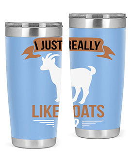 i just really like goats ok Style 3#- goat- Tumbler