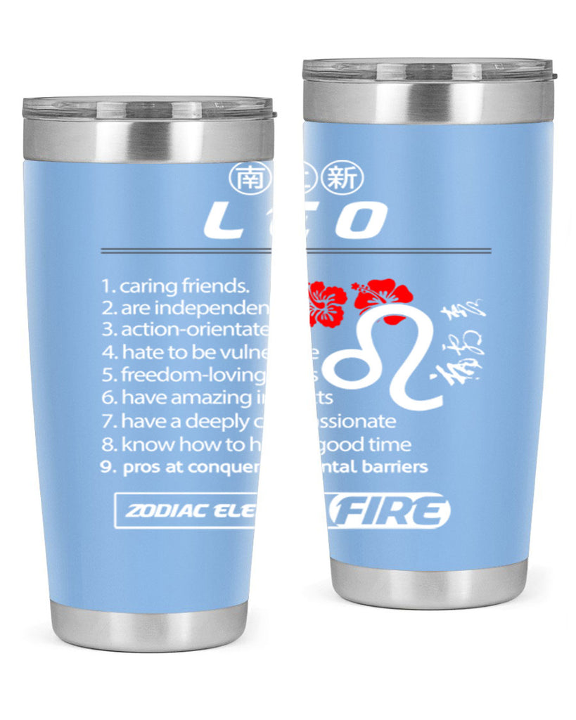 leo 307#- zodiac- Tumbler