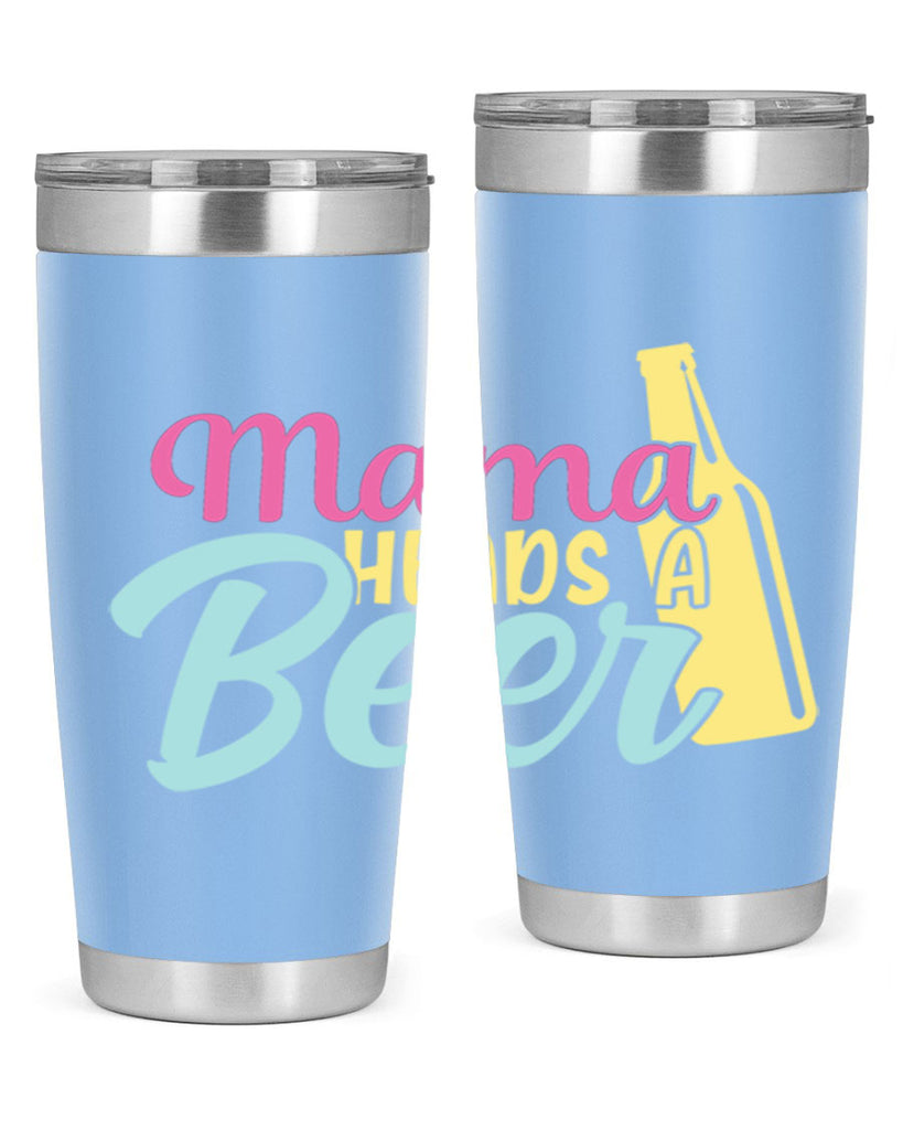 mama heads a beer 124#- beer- Tumbler