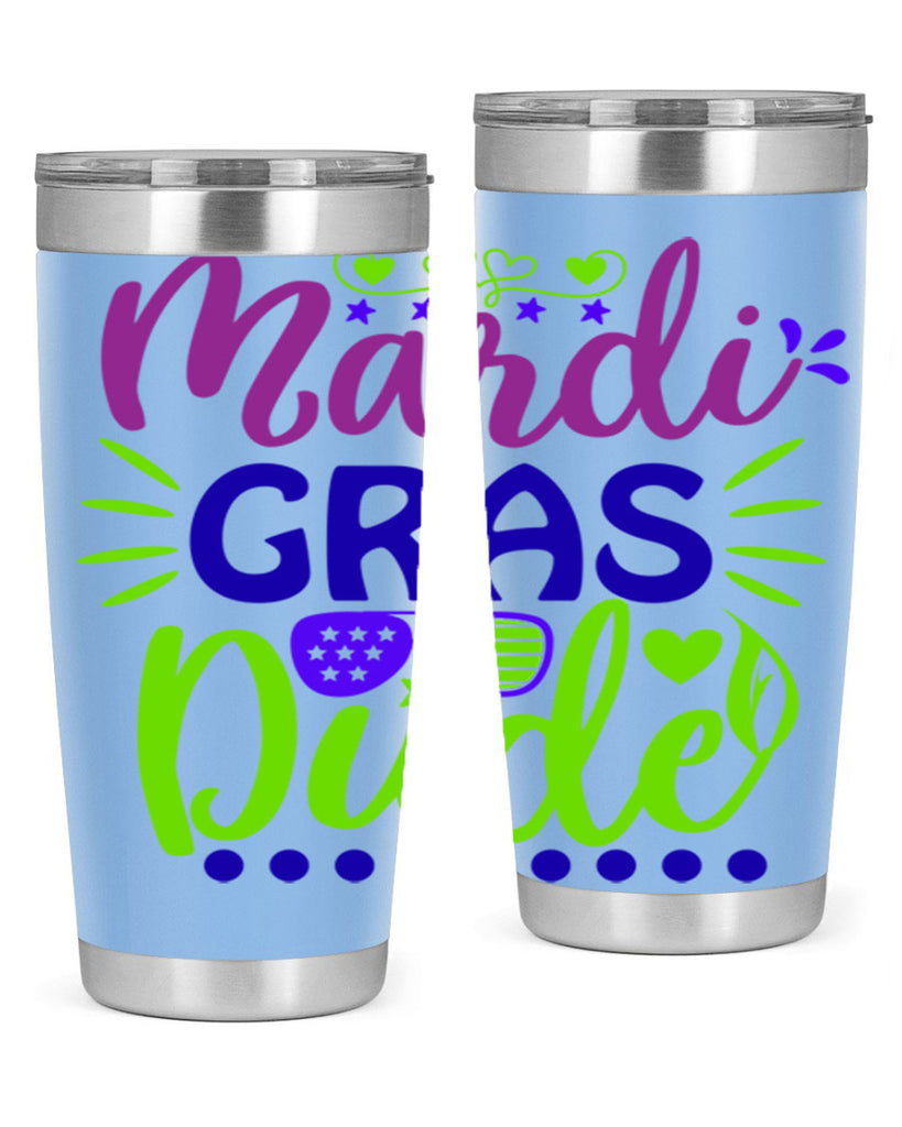 mardi gras dude 9#- mardi gras- Tumbler