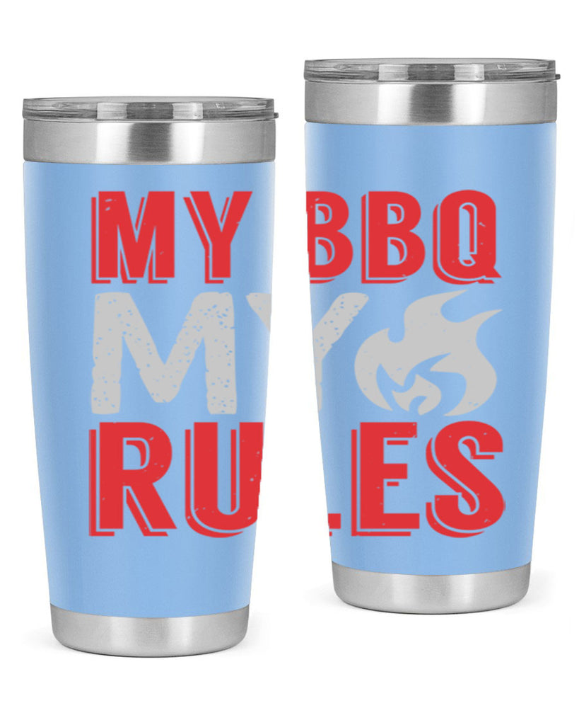 my bbq my rule 22#- bbq- Tumbler
