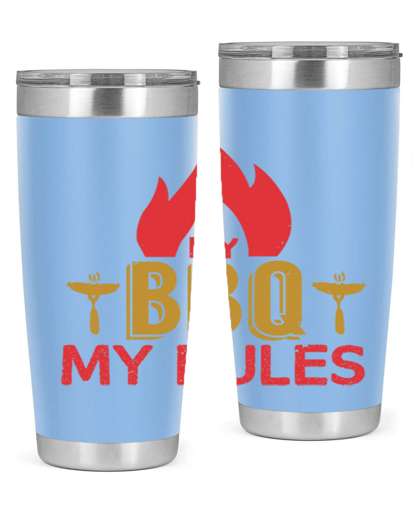 my bbq my ruless 21#- bbq- Tumbler