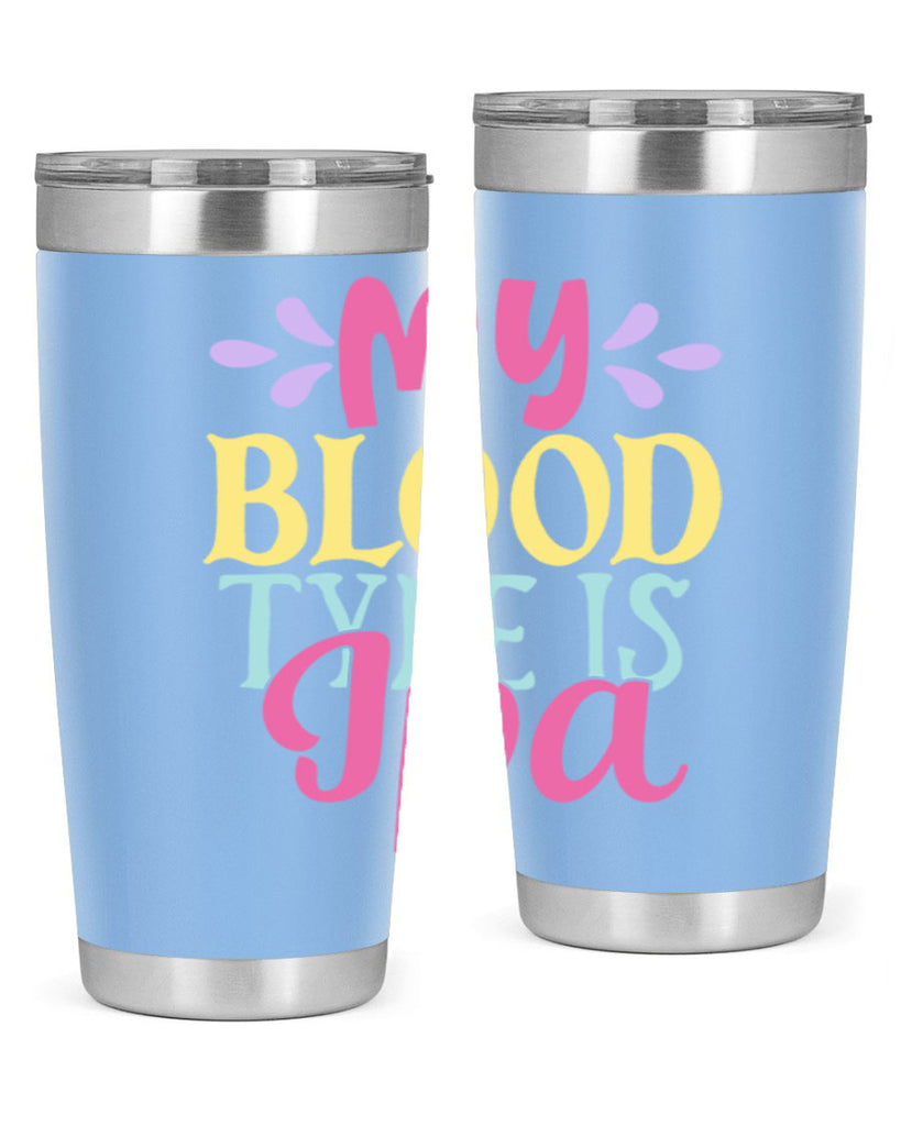 my blood type is ipa 140#- beer- Tumbler