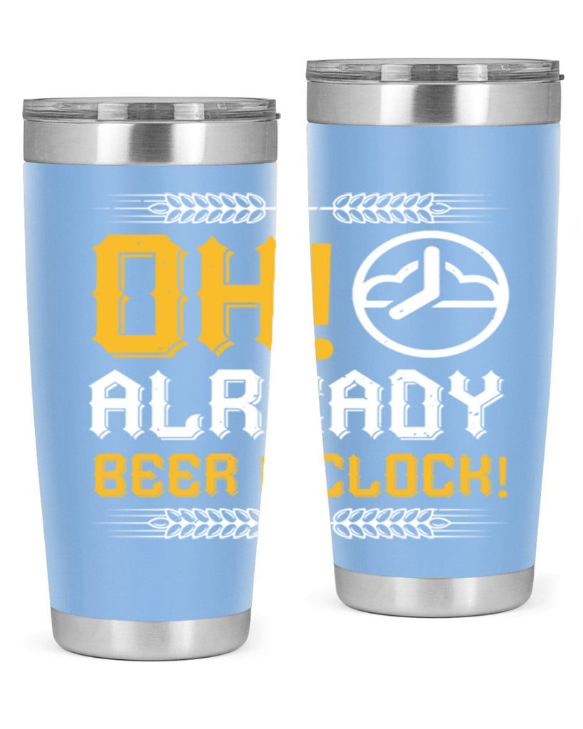 oh already beer oclock 54#- beer- Tumbler