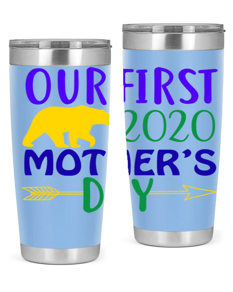 our first mothers day 4#- mardi gras- Tumbler