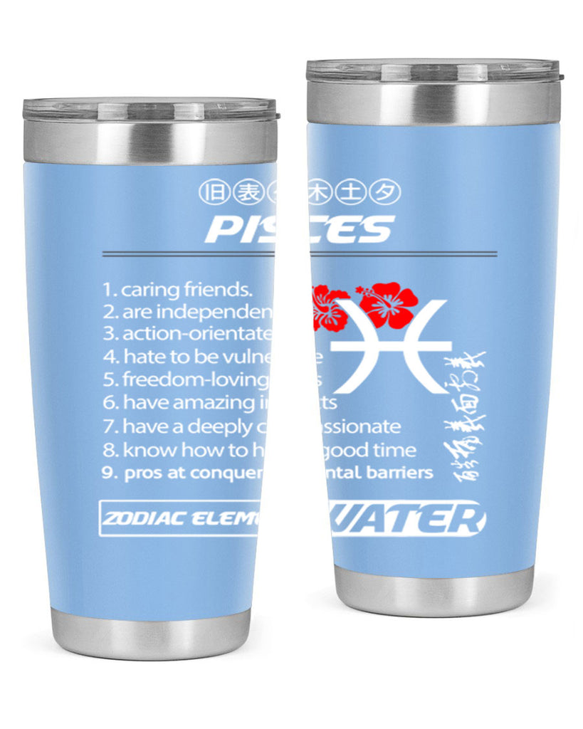 pisces 356#- zodiac- Tumbler