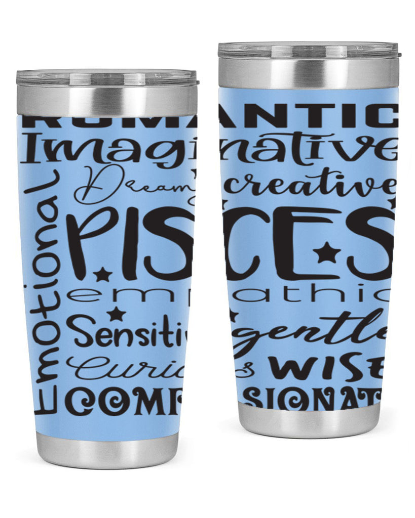 pisces 570#- zodiac- Tumbler