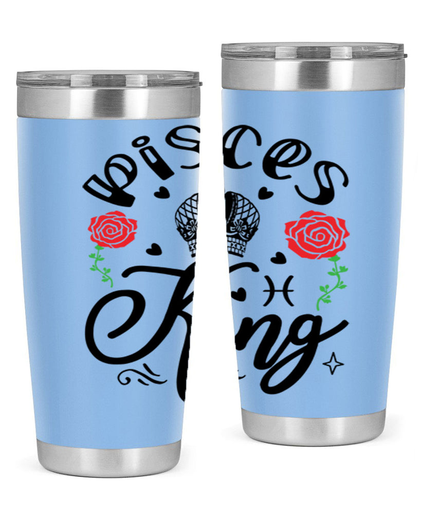 pisces king 375#- zodiac- Tumbler
