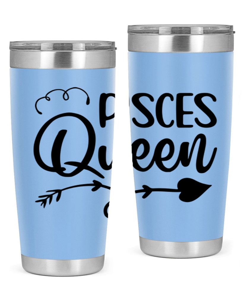 pisces queen 379#- zodiac- Tumbler