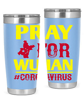 pray for wuhan coronavirus Style 27#- corona virus- Tumbler