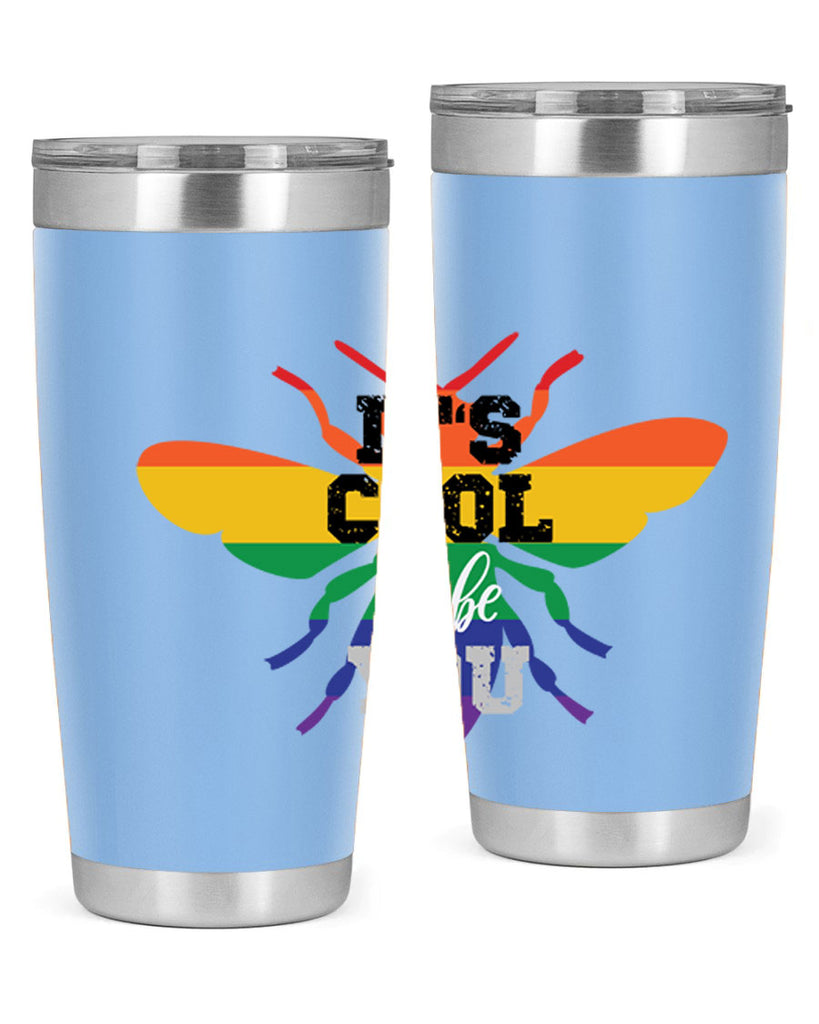 pride bee cool 70#- lgbt- Tumbler