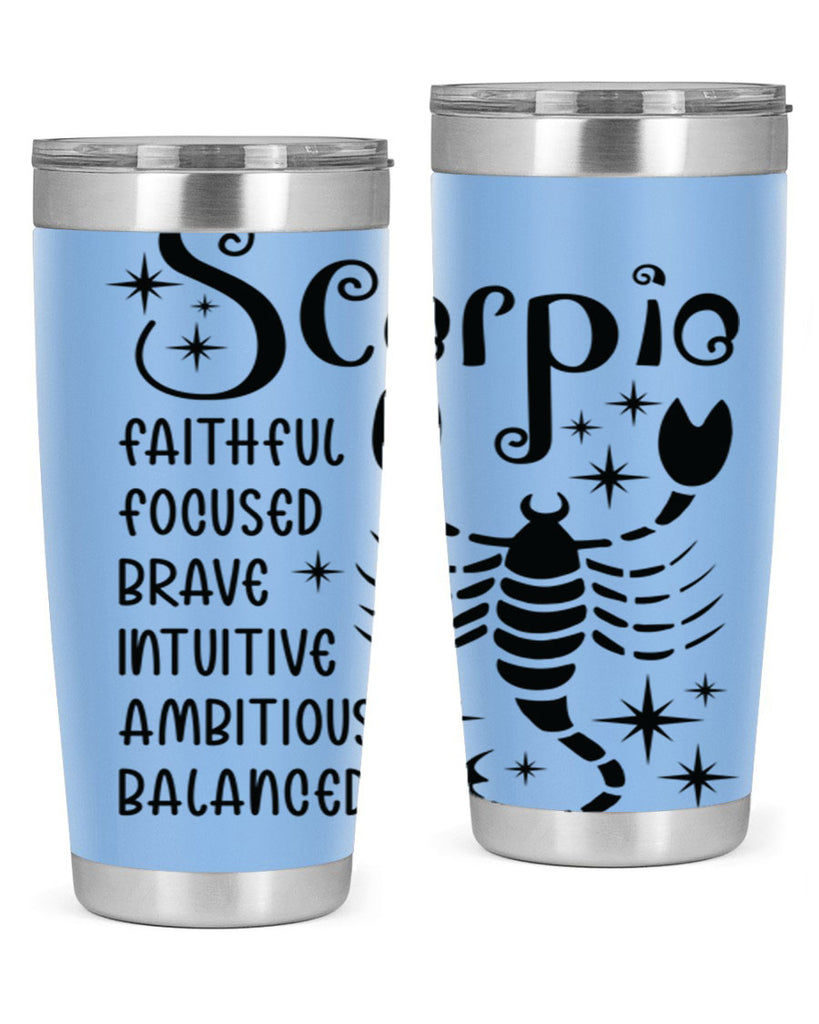 scorpio 431#- zodiac- Tumbler