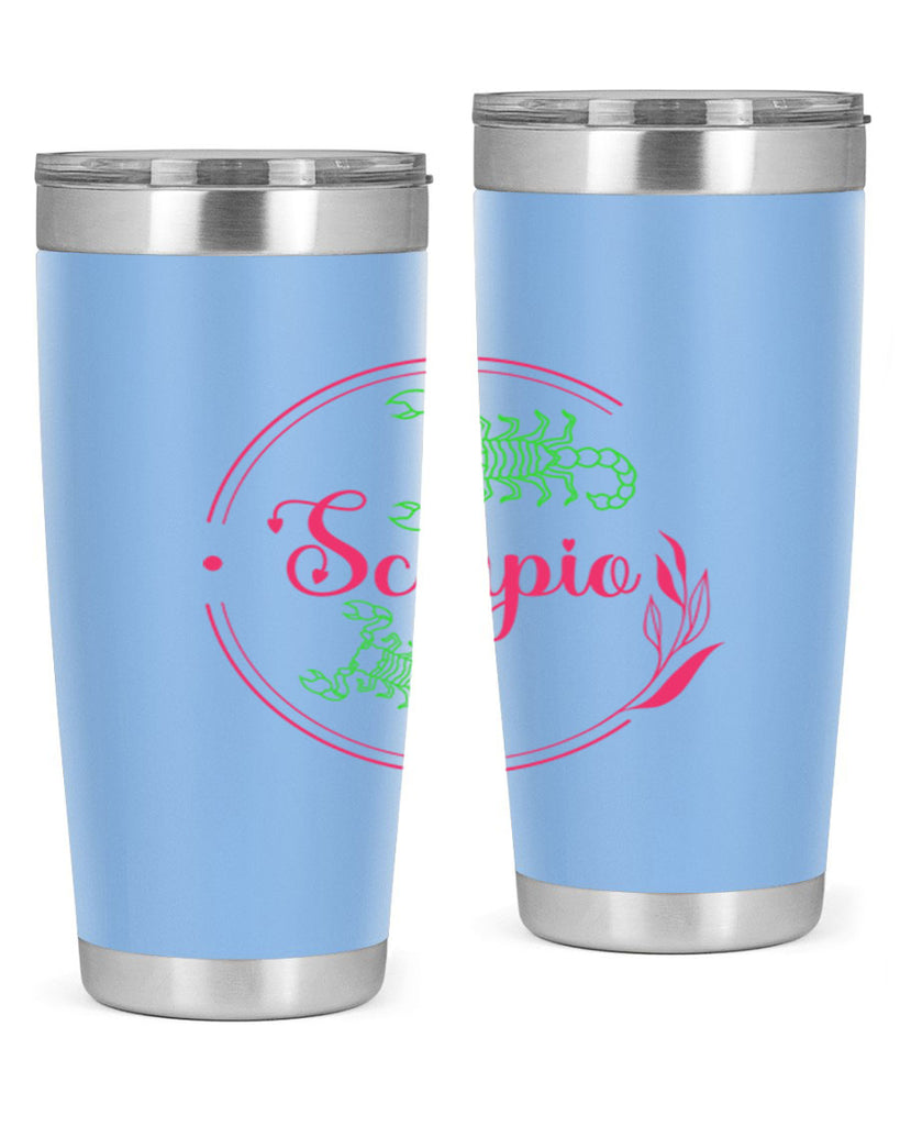 scorpio 437#- zodiac- Tumbler