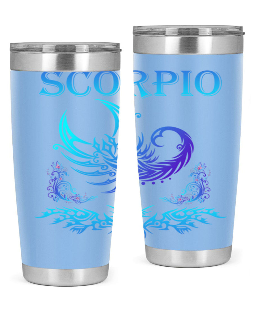 scorpio 449#- zodiac- Tumbler