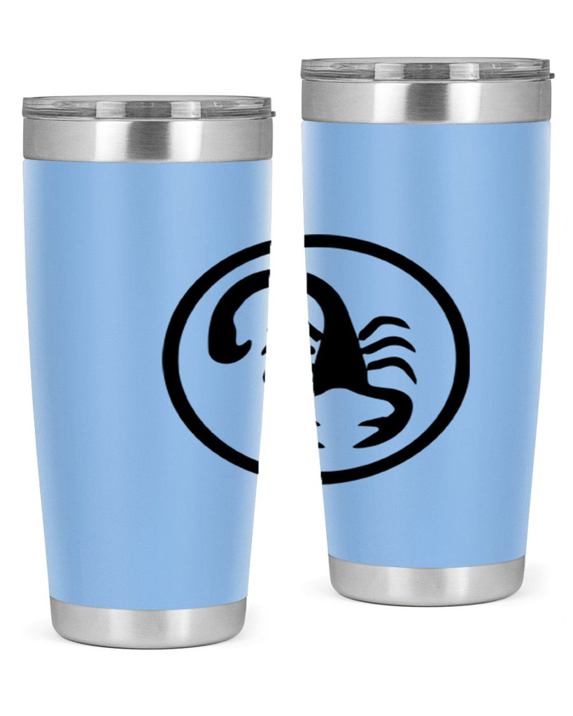 scorpio 452#- zodiac- Tumbler