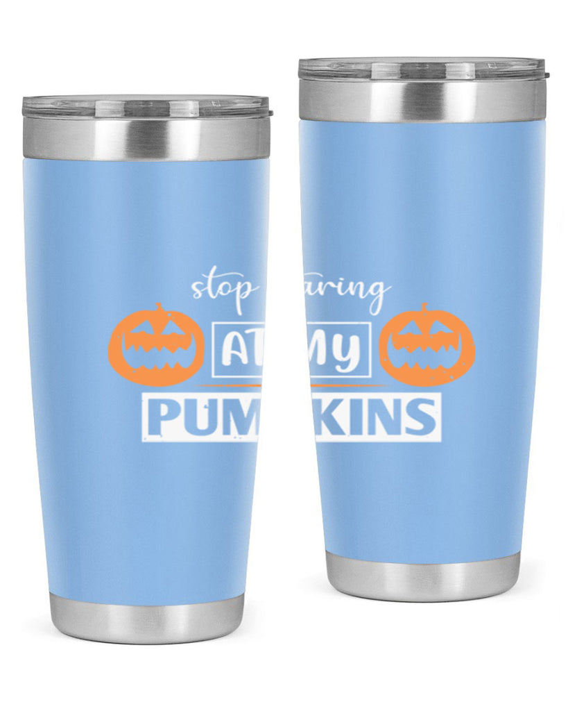 stop staring at my pumpkins 131#- halloween- Tumbler