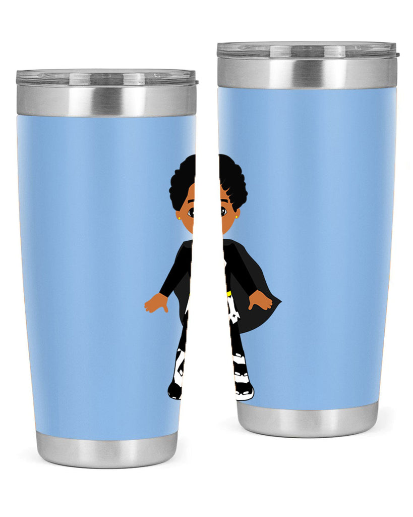super kid 11#- black men - boys- tumbler