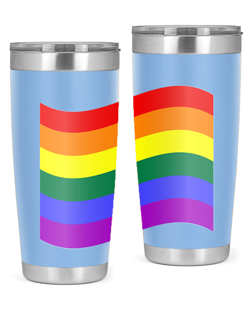 wavy rainbow flag 1#- lgbt- Tumbler
