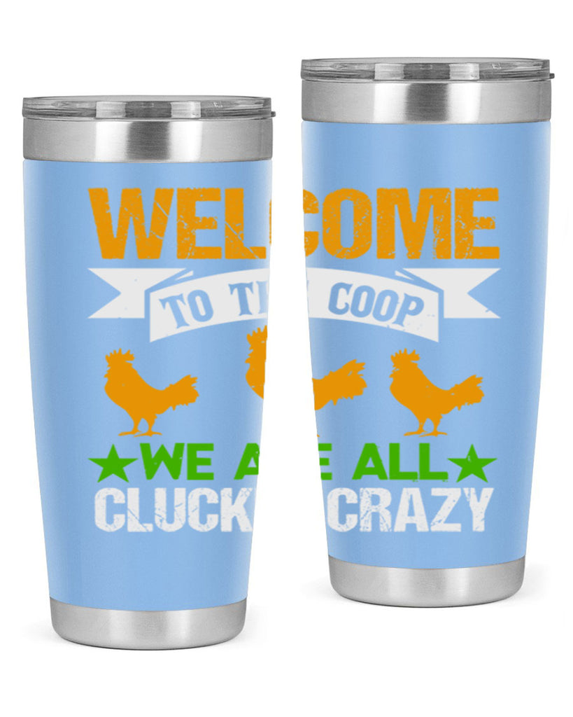 welcome to the coop 29#- farming and gardening- Tumbler
