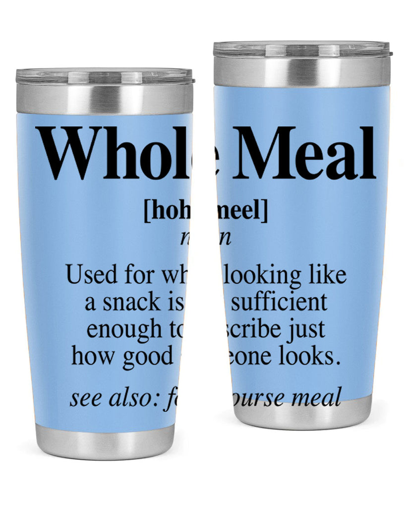 whole meal 10#- black words phrases- Cotton Tank