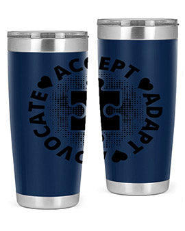 Accept Style 41#- autism- Tumbler