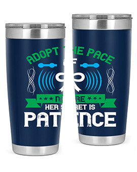 Adopt the pace of nature her secret is patience Style 50#- self awareness- Tumbler