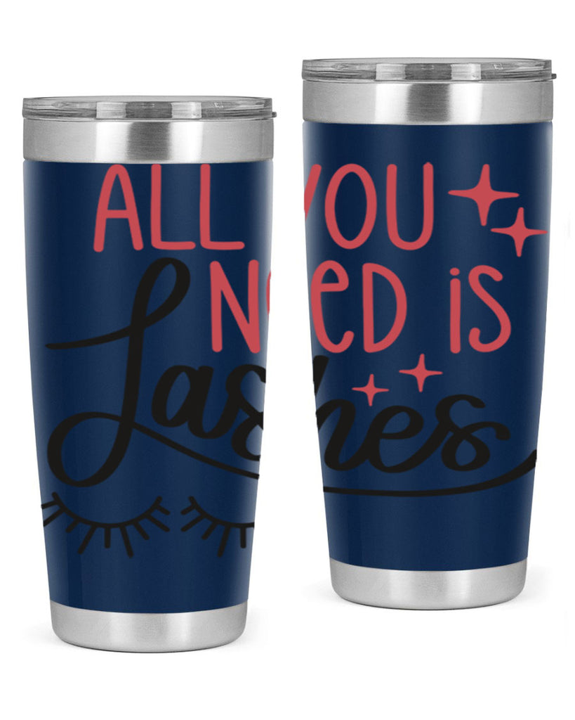 All You Need Is Lashes Style 146#- make up- Tumbler