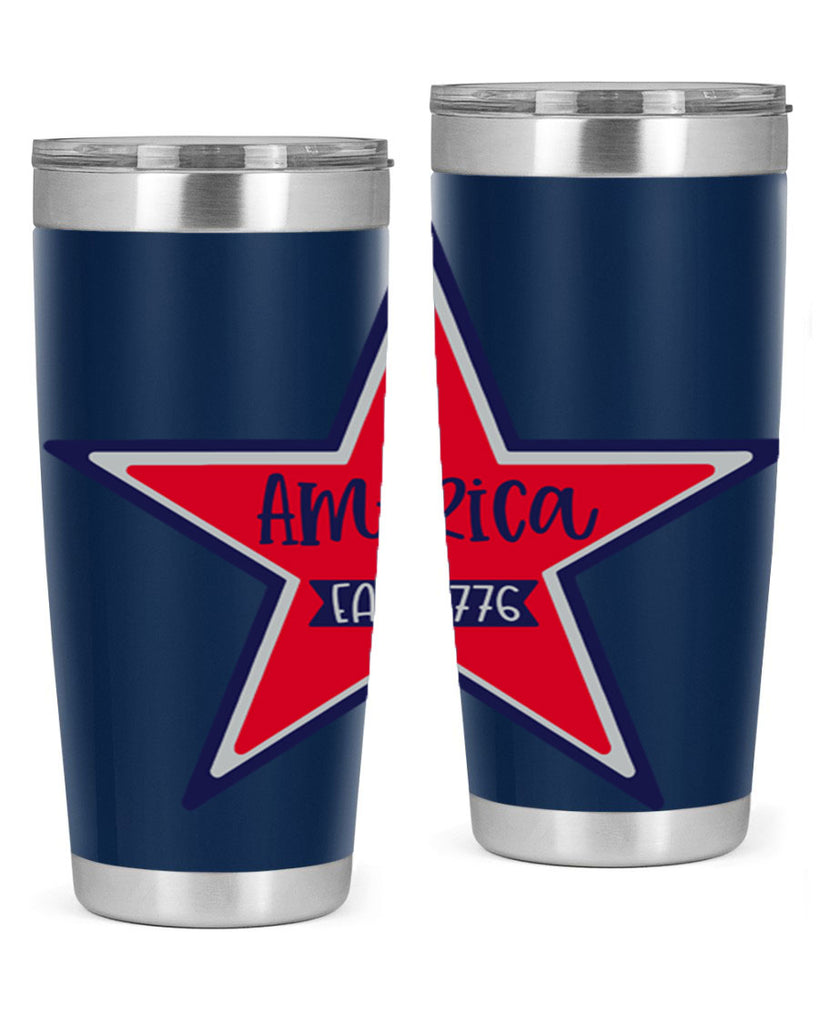 America East Style 144#- Fourt Of July- Tumbler