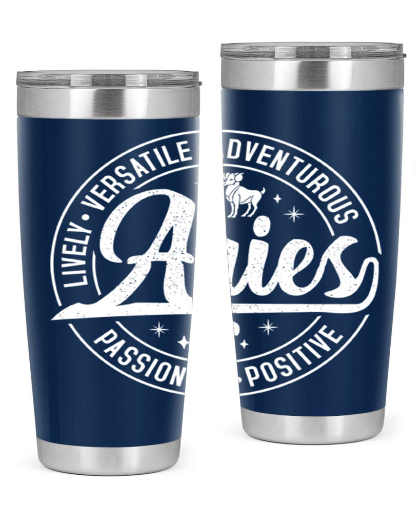 Aries 103#- zodiac- Tumbler