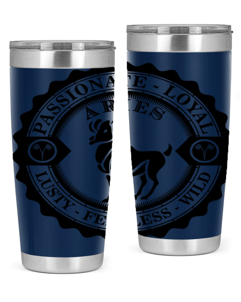 Aries 3#- zodiac- Tumbler