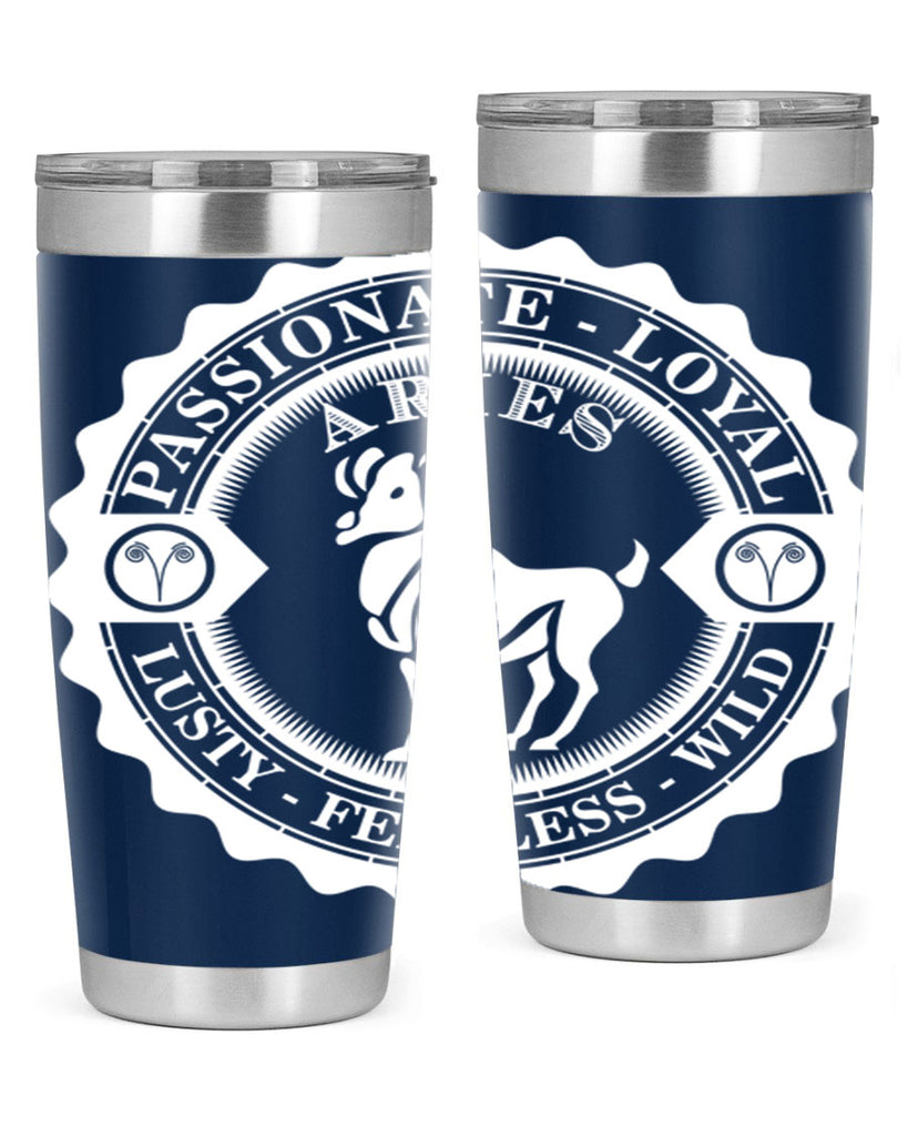 Aries 4#- zodiac- Tumbler