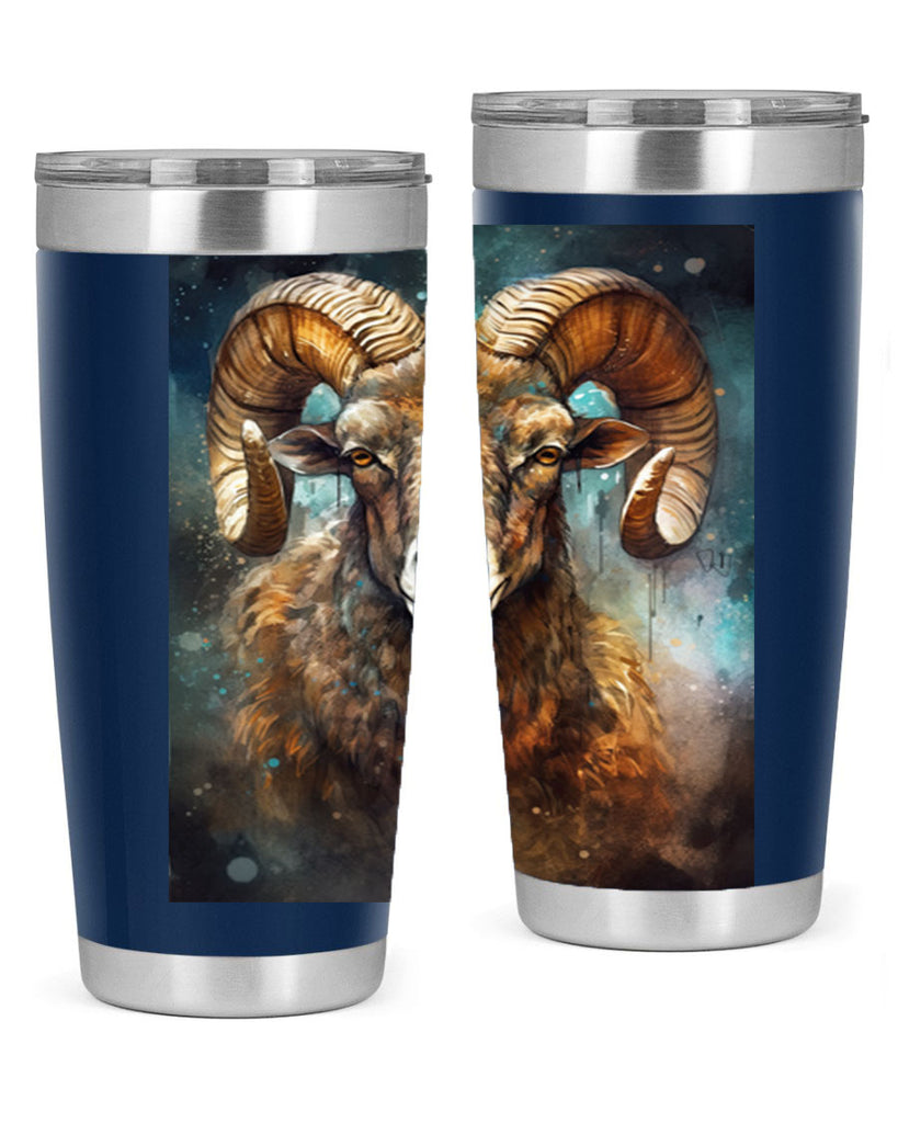 Aries 54#- zodiac- Tumbler
