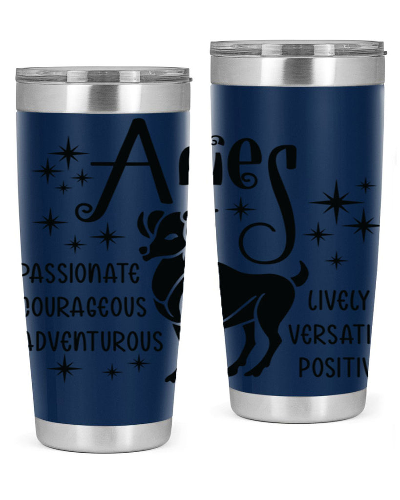 Aries 93#- zodiac- Tumbler