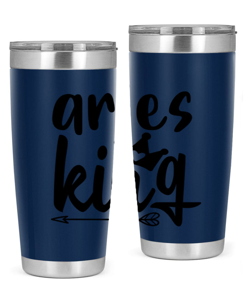 Aries king 108#- zodiac- Tumbler