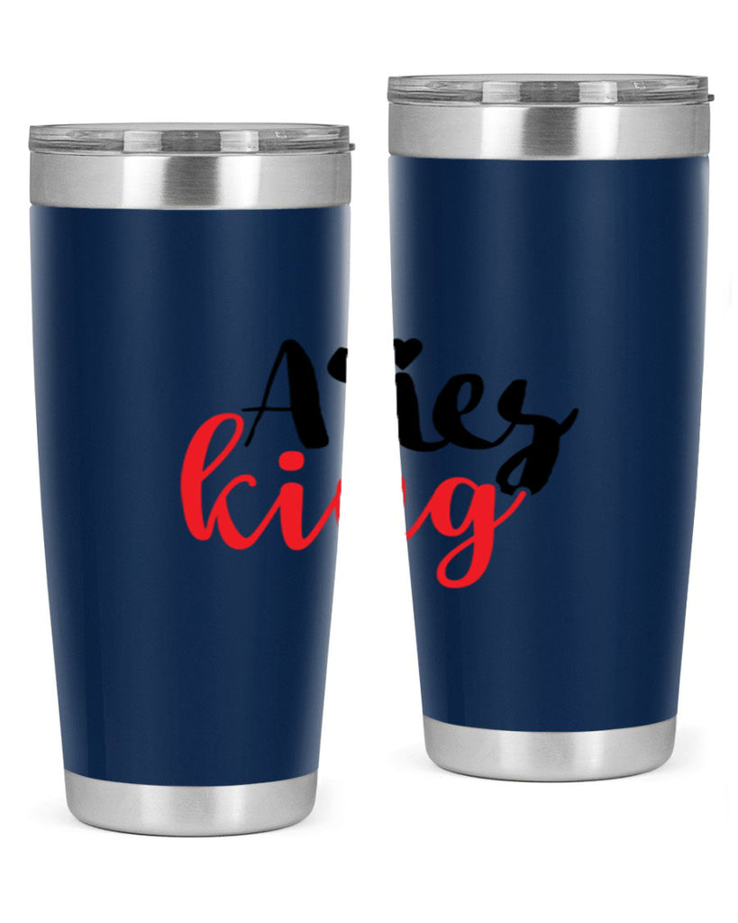 Aries king 96#- zodiac- Tumbler